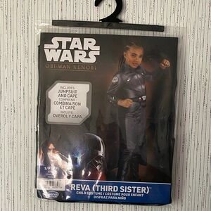 STAR WARS Obi-Wan Kenobi Reva Jumpsuit Costume Cosplay Child S (4-7) NEW